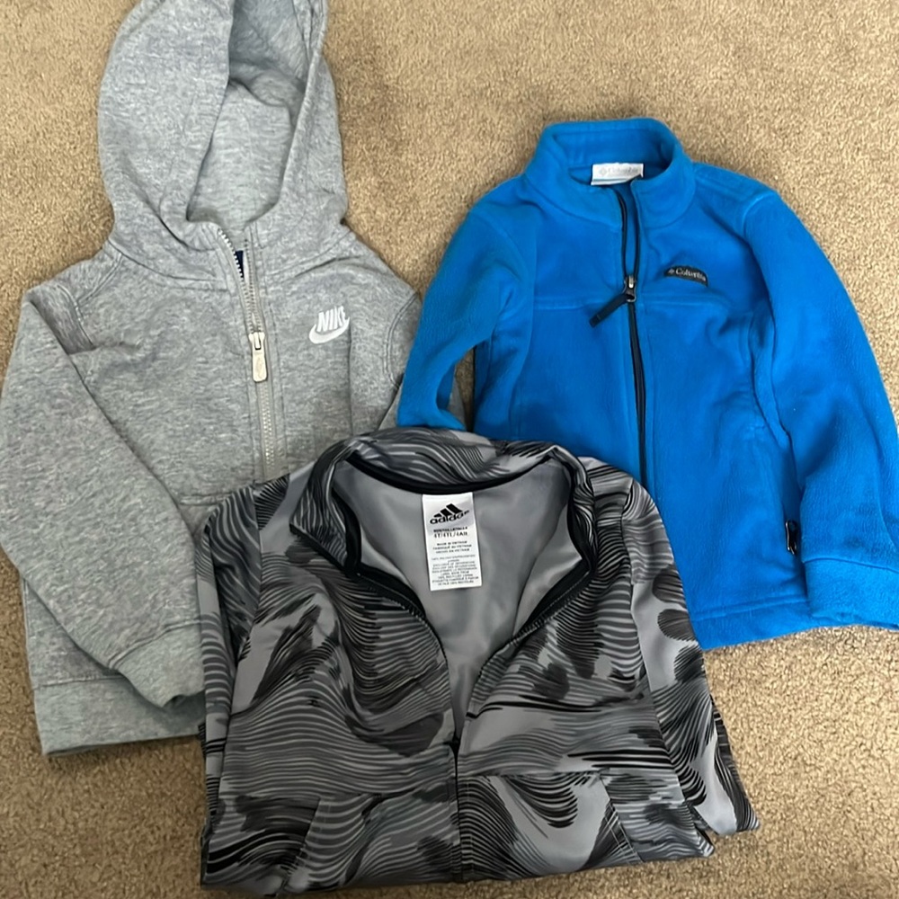 Toddler boy jacket lot